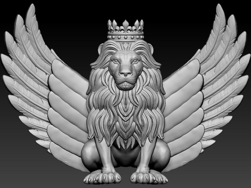 20+ Lion Pendant & Ring ZBrush Files | High-Detail Jewelry STL & ZTL Models for Gold & Silver Casting | CAD File Studio