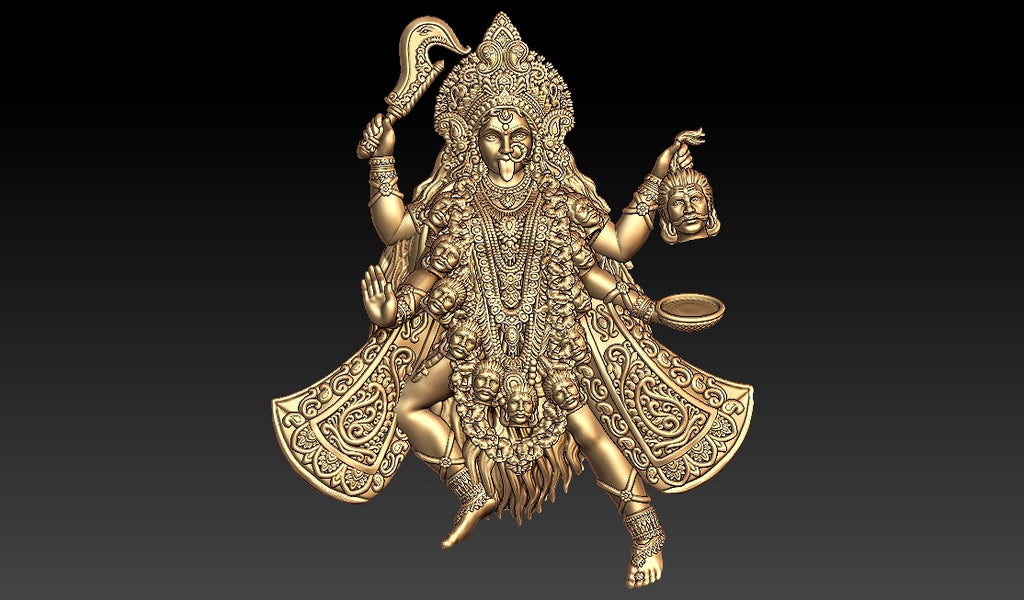 10+ God Idol & Pendant 3D CAD Files Bundle | STL & 3DM Jewelry Models for Gold & Silver Casting | CAD File Studio