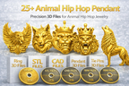30+ Animal Hip Hop Jewelry 