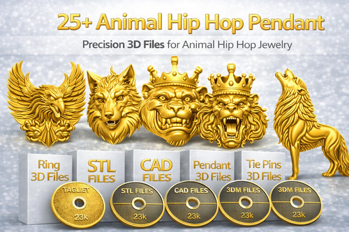 30+ Animal Hip Hop Jewelry 