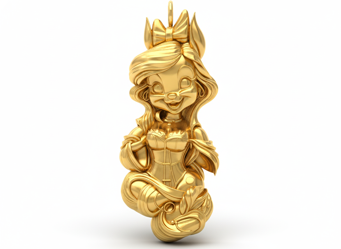 Hip Hop Disney Model Premium CAD Jewelry Design Files & 3D Models | CAD File Studio