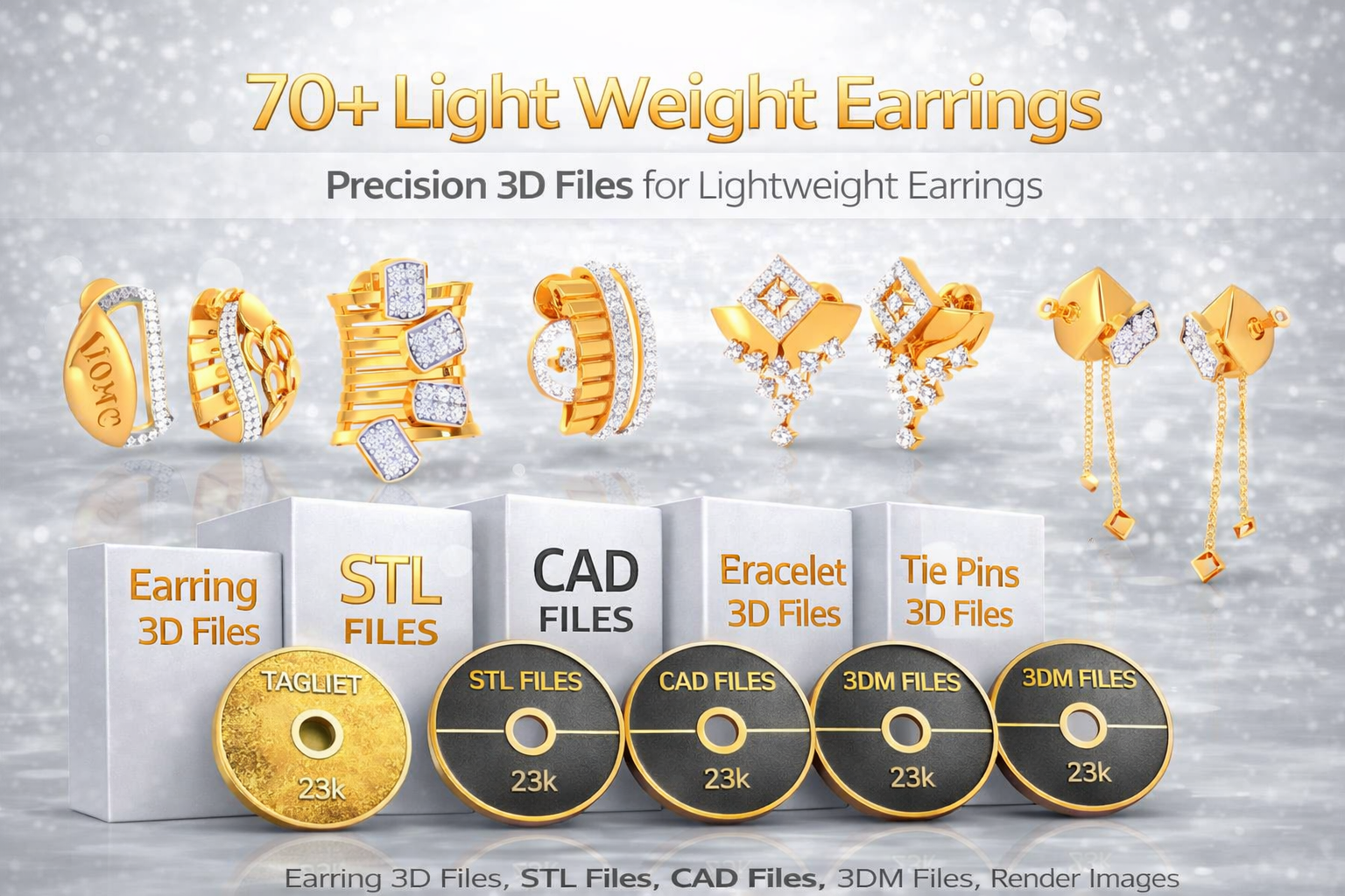 70+ Light weight Earrings Design