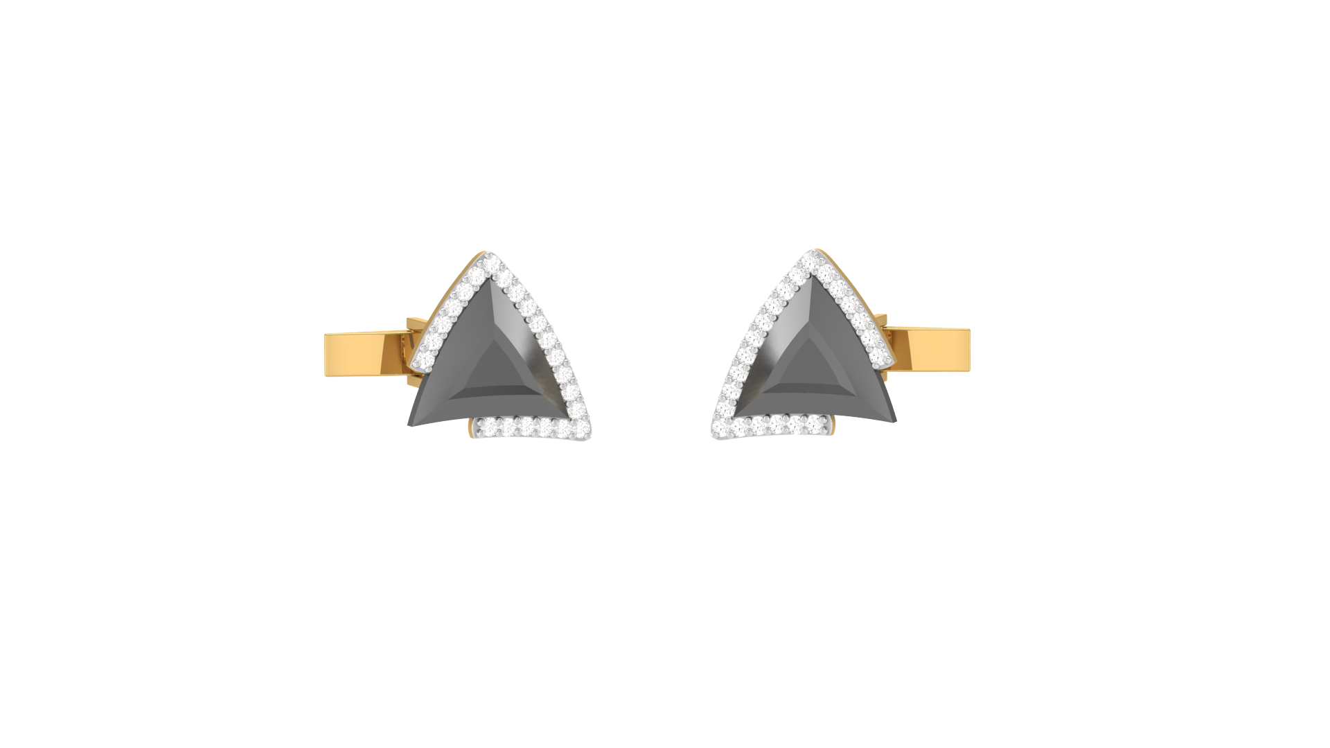 Classic  Cufflinks Jewelry 3D CAD Design File for Manufacturing | CAD File Studio