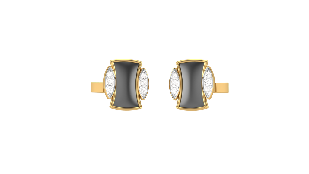 Classic  Cufflinks Jewelry 3D CAD Design File for Manufacturing | CAD File Studio