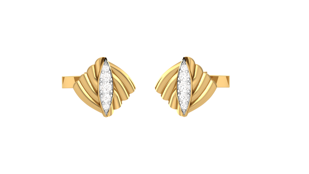Classic  Cufflinks Jewelry 3D CAD Design File for Manufacturing | CAD File Studio