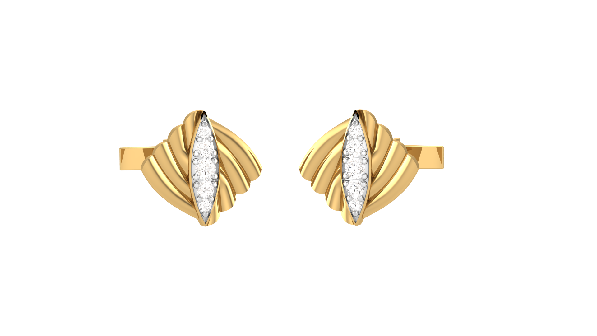 Classic  Cufflinks Jewelry 3D CAD Design File for Manufacturing | CAD File Studio