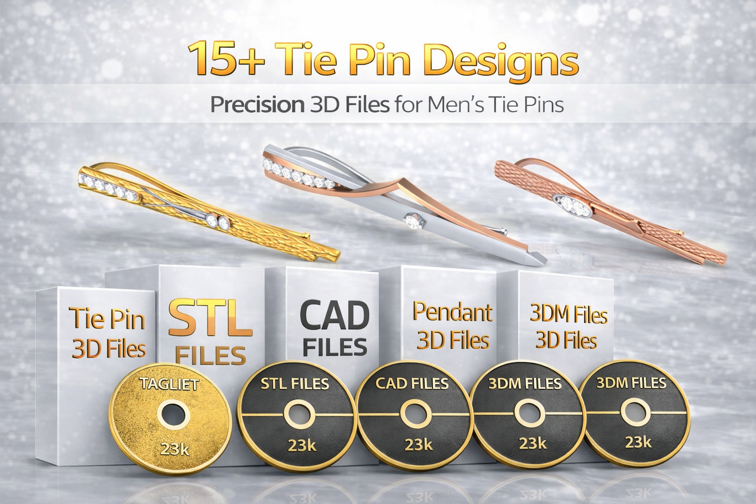 Classic Tie Pin for Men – Elegant Minimalist Tie Bar