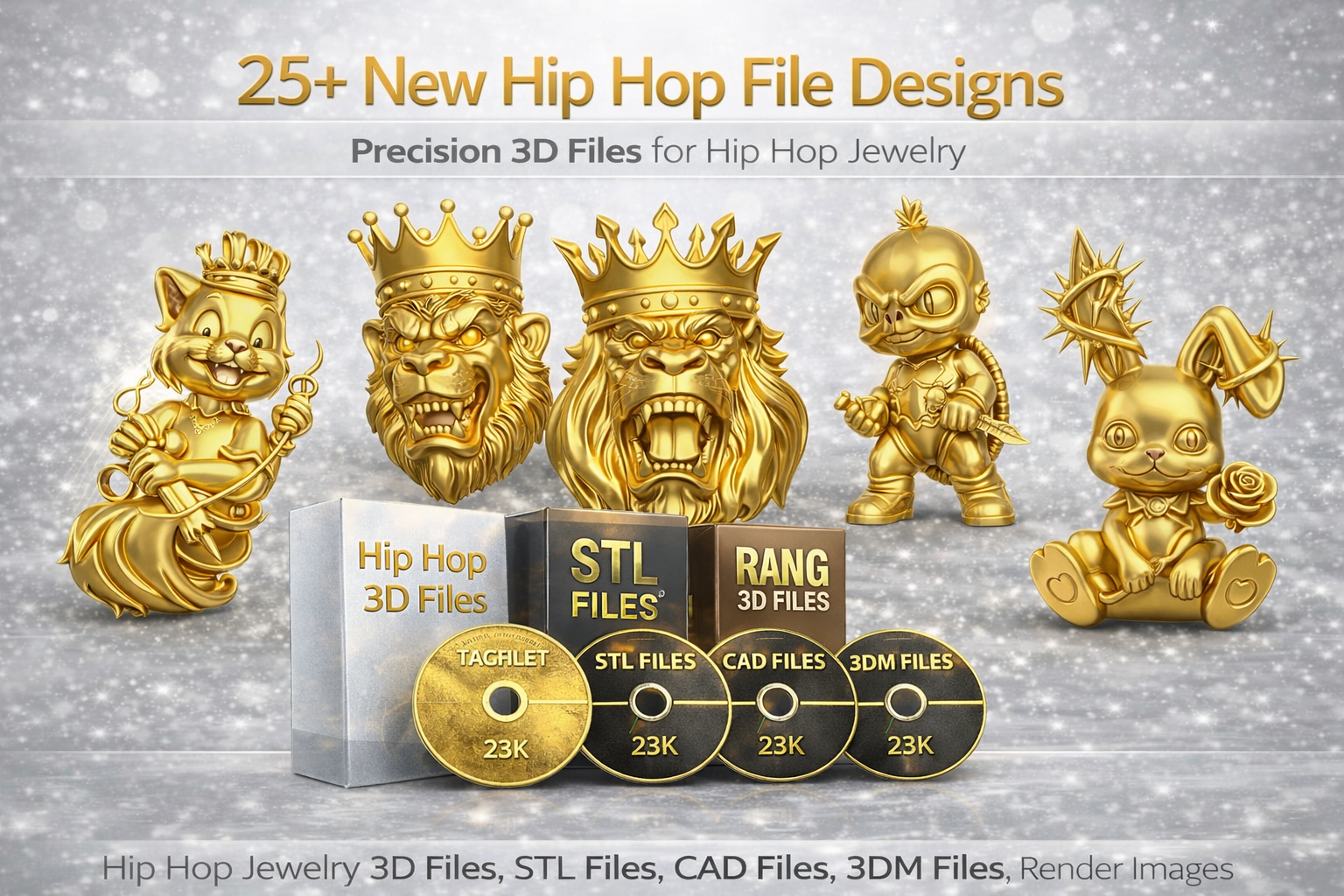 Disney Model Premium CAD Jewelry Design