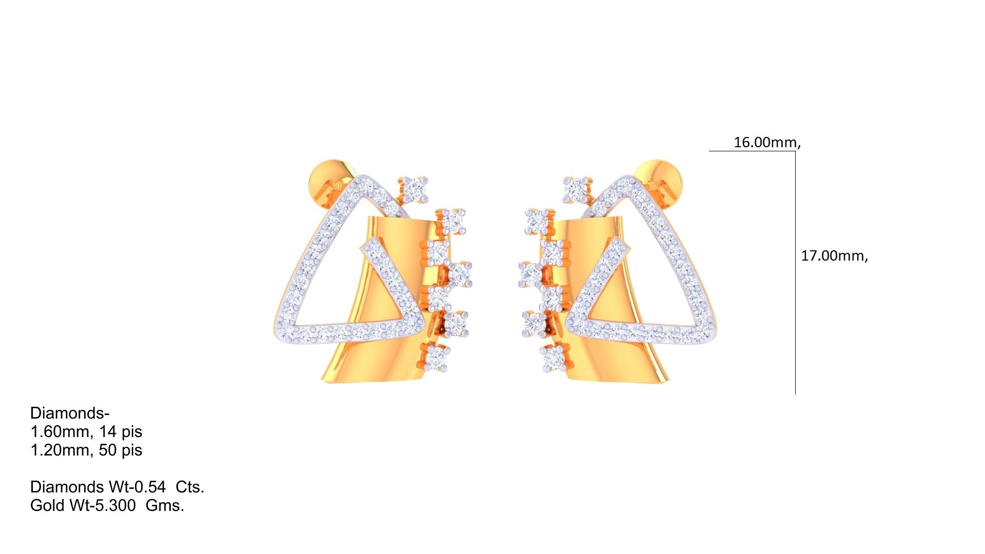 70+ Light weight Earrings Design 3D CAD Files for Jewelry Manufacturing | CAD File Studio