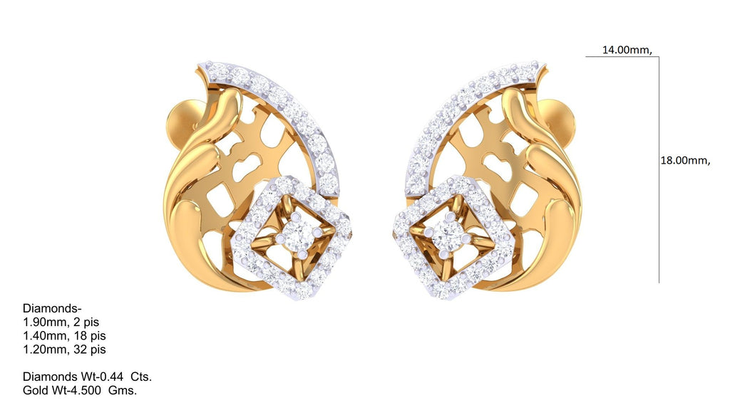 101+ Earring Design 3DM, STL & Render Files Collection for Gold & Diamond Jewelry | CAD File Studio