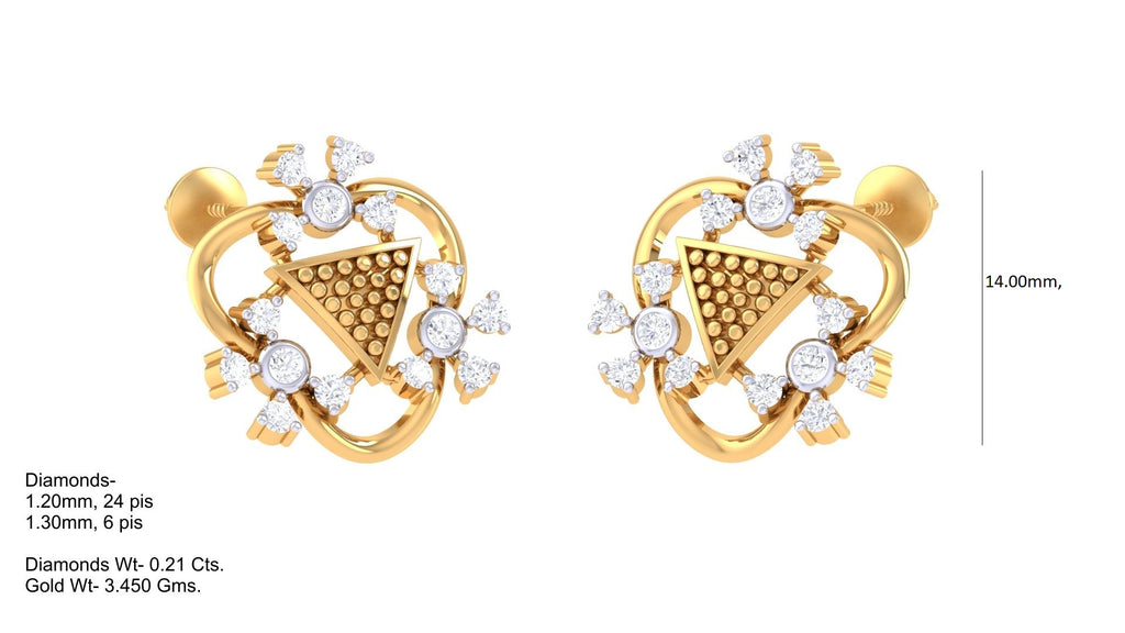 101+ Earring Design 3DM, STL & Render Files Collection for Gold & Diamond Jewelry | CAD File Studio