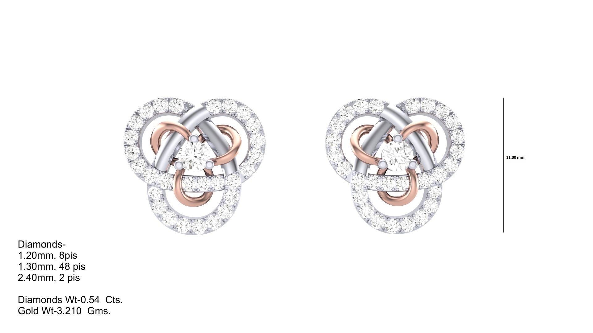 90+ Light weight Tops Design 3D CAD Files for Jewelry Manufacturing | CAD File Studio