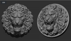 20+ Lion Pendant & Ring ZBrush Files | High-Detail Jewelry STL & ZTL Models for Gold & Silver Casting | CAD File Studio