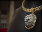 20+ Lion Pendant & Ring ZBrush Files | High-Detail Jewelry STL & ZTL Models for Gold & Silver Casting | CAD File Studio