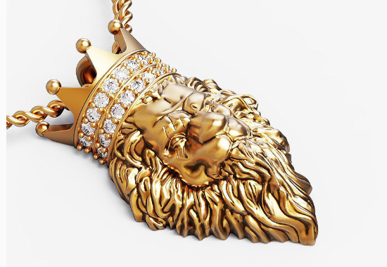 20+ Lion Pendant & Ring ZBrush Files | High-Detail Jewelry STL & ZTL Models for Gold & Silver Casting | CAD File Studio