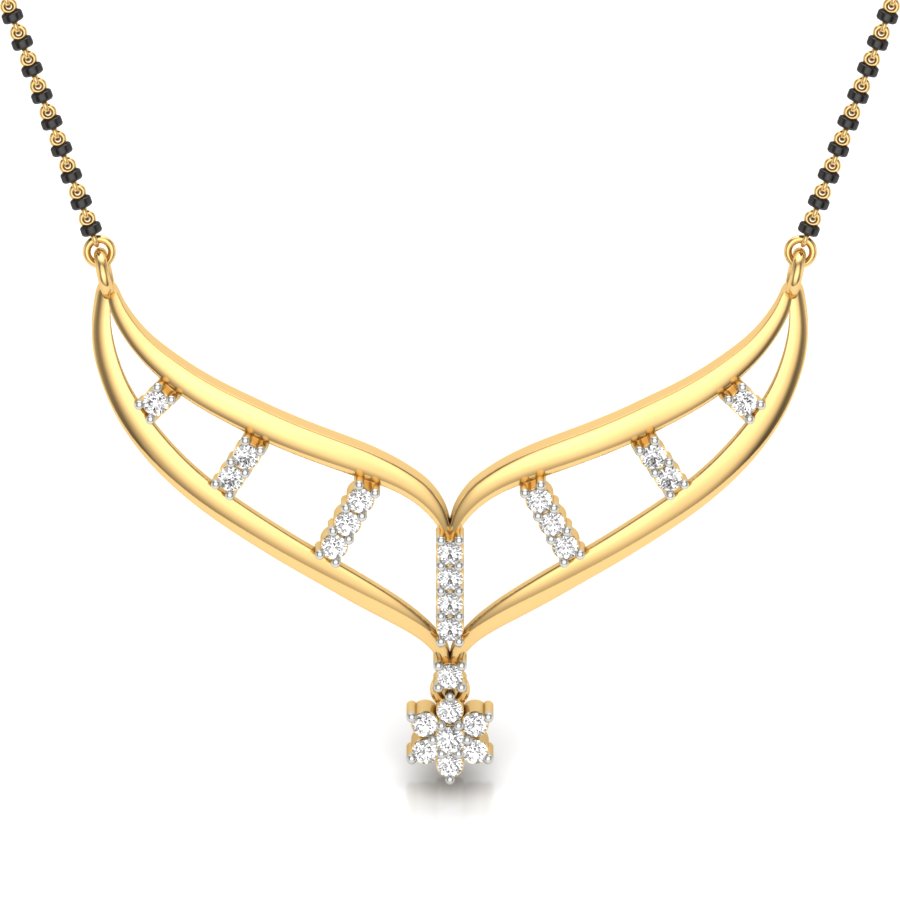 50+ Gold Mangalshutra Design 3D CAD Files | Traditional & Modern Mangalsutra Jewelry | CAD File Studio