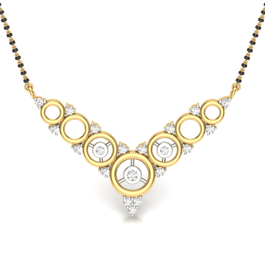 50+ Gold Mangalshutra Design 3D CAD Files | Traditional & Modern Mangalsutra Jewelry | CAD File Studio