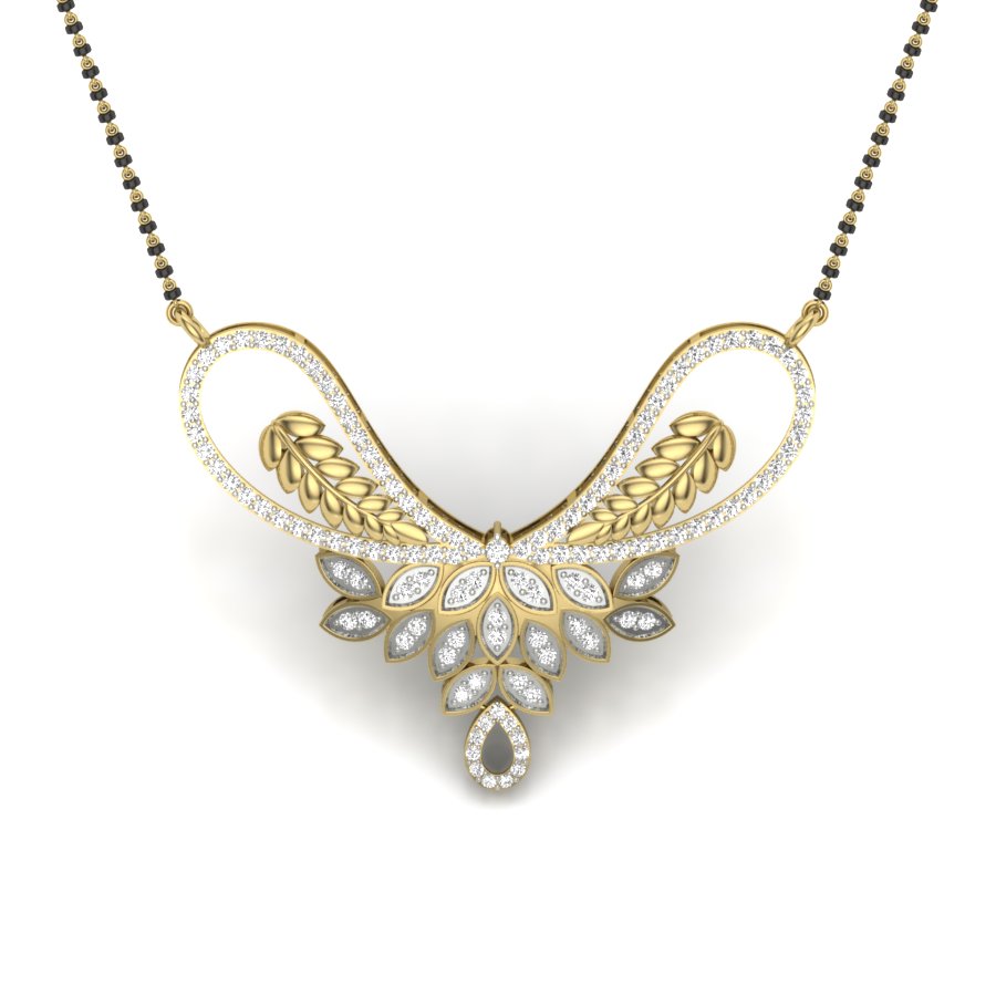 50+ Gold Mangalshutra Design 3D CAD Files | Traditional & Modern Mangalsutra Jewelry | CAD File Studio