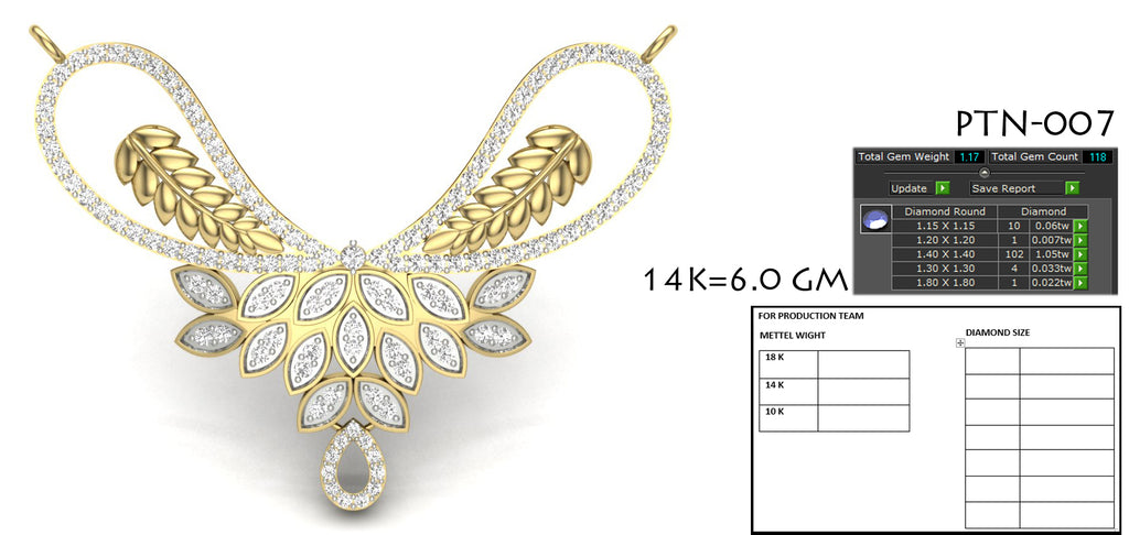 50+ Gold Mangalshutra Design 3D CAD Files | Traditional & Modern Mangalsutra Jewelry | CAD File Studio