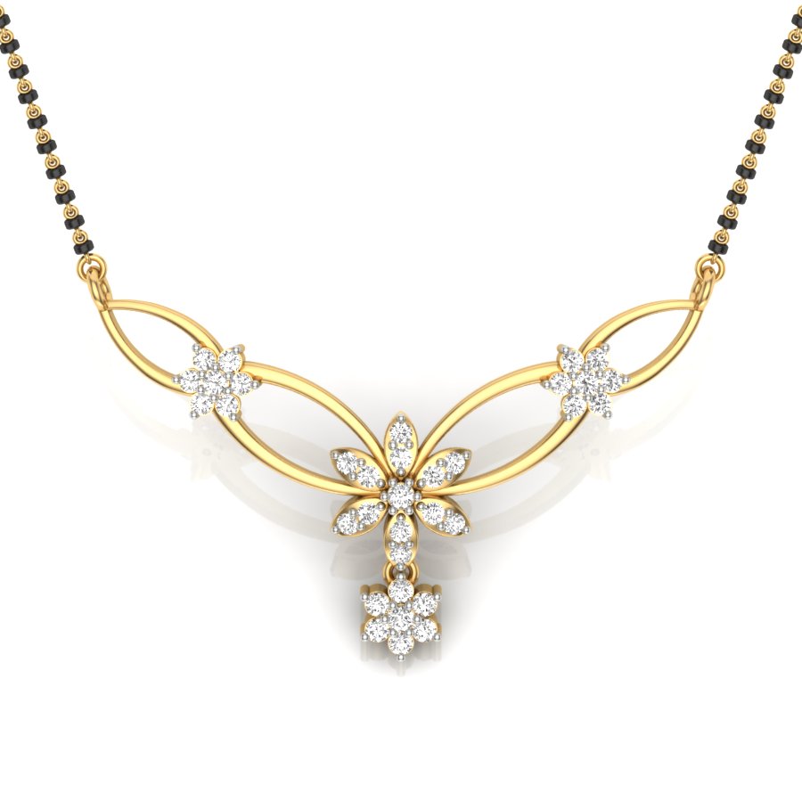 50+ Gold Mangalshutra Design 3D CAD Files | Traditional & Modern Mangalsutra Jewelry | CAD File Studio