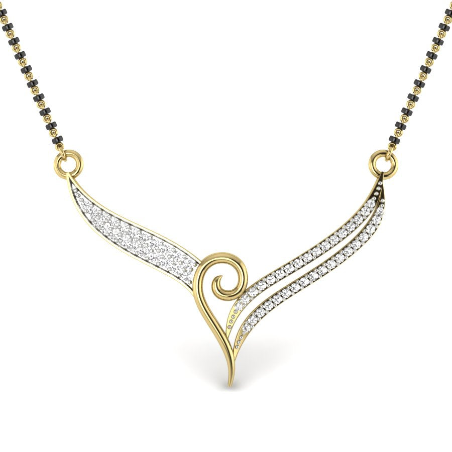 50+ Gold Mangalshutra Design 3D CAD Files | Traditional & Modern Mangalsutra Jewelry | CAD File Studio