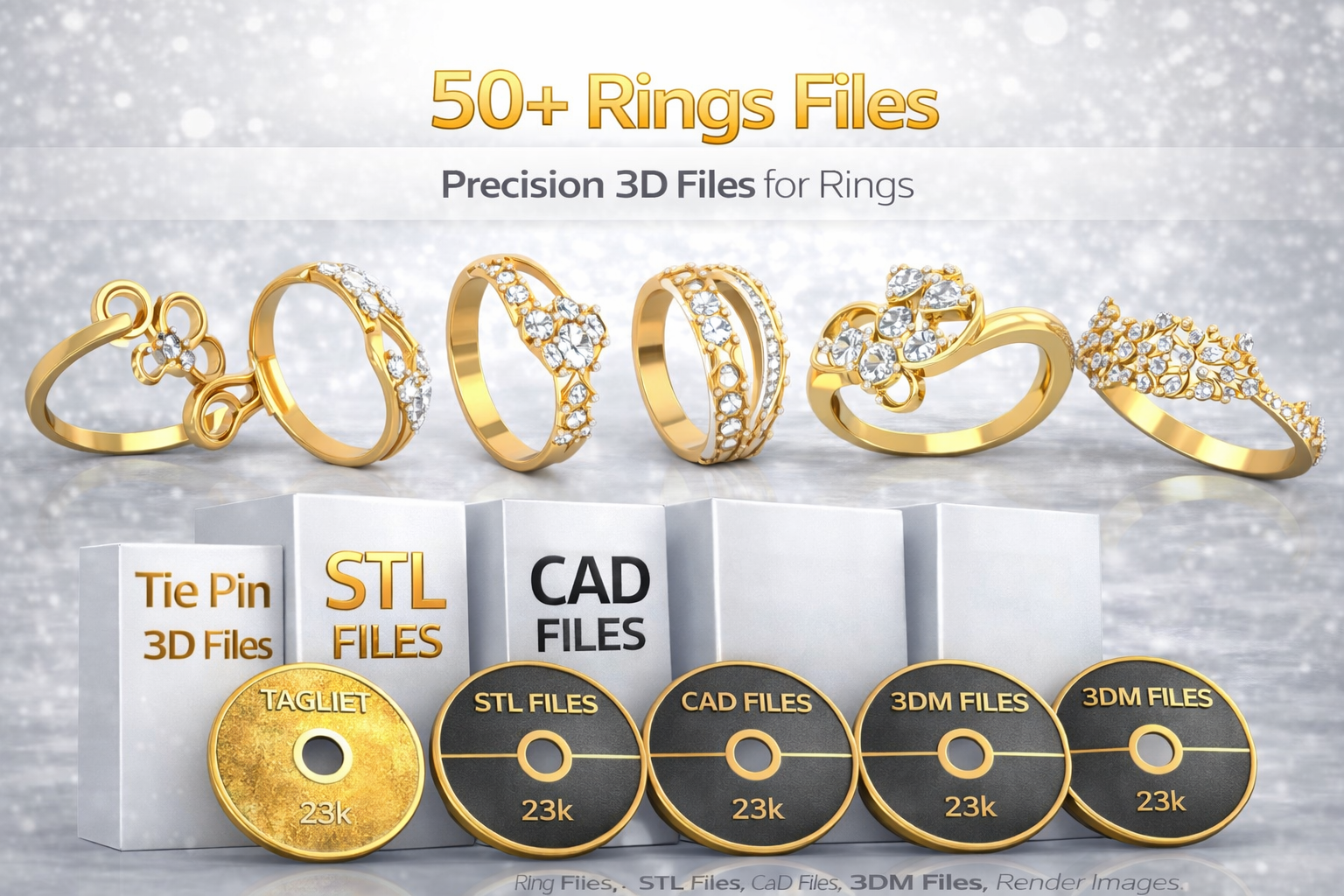Precision 3D ring file showcase
