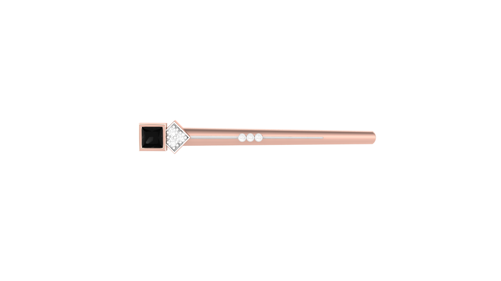 Classic Tie Pin for Men – Elegant Minimalist Tie Bar | CAD File Studio