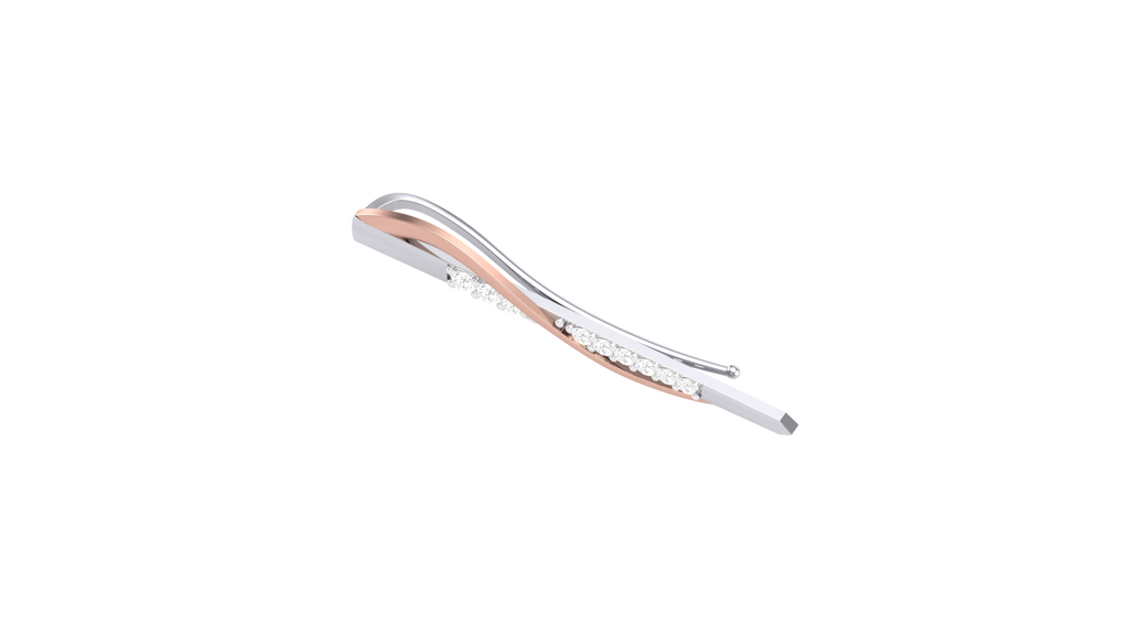 Classic Tie Pin for Men – Elegant Minimalist Tie Bar | CAD File Studio