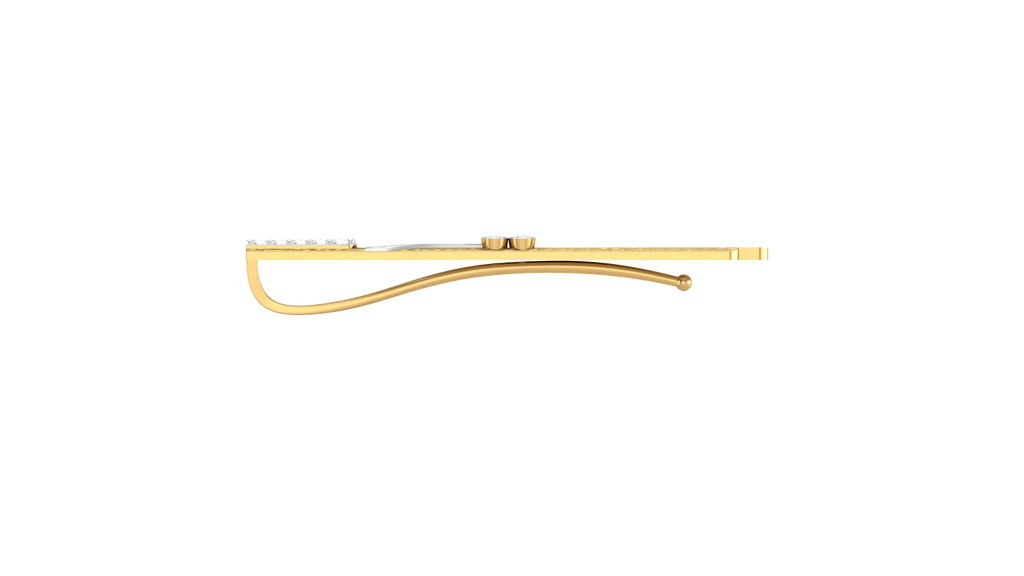 Classic Tie Pin for Men – Elegant Minimalist Tie Bar | CAD File Studio