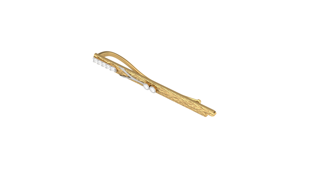 Classic Tie Pin for Men – Elegant Minimalist Tie Bar | CAD File Studio