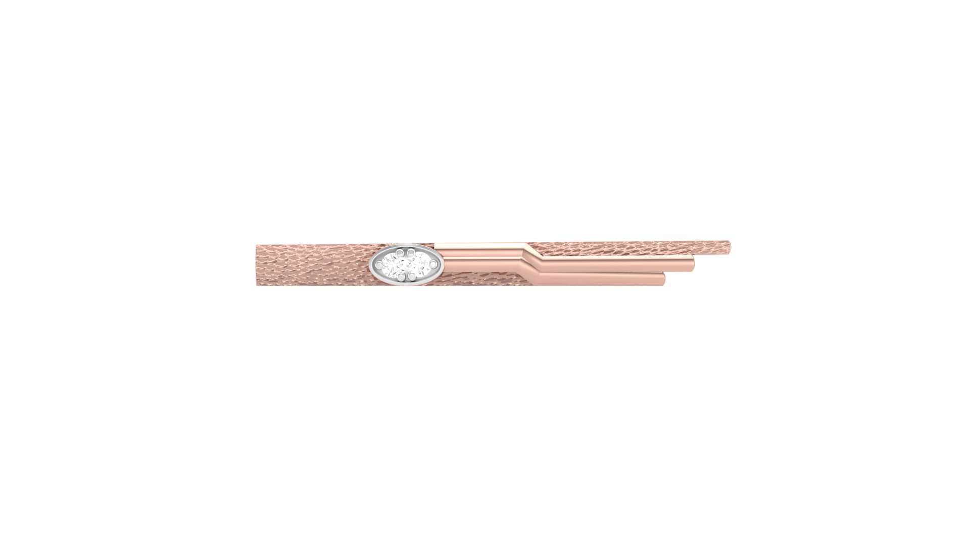 Classic Tie Pin for Men – Elegant Minimalist Tie Bar | CAD File Studio