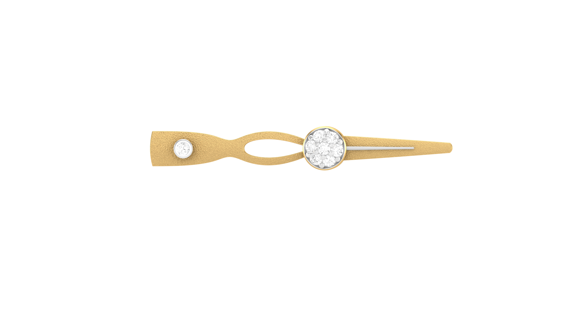 Classic Tie Pin for Men – Elegant Minimalist Tie Bar | CAD File Studio
