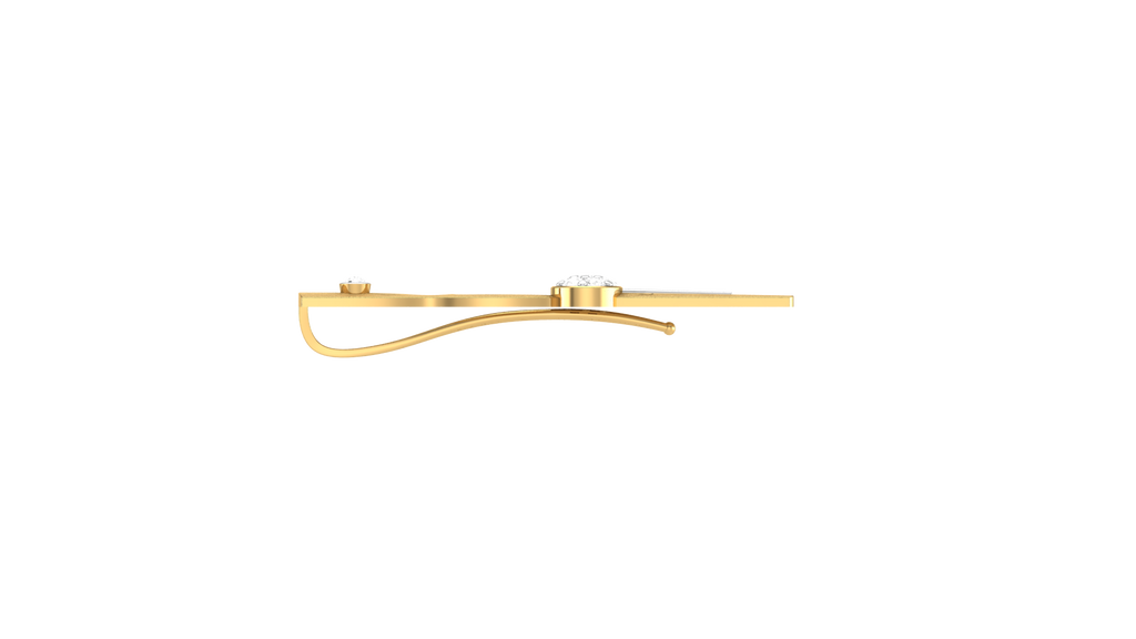 Classic Tie Pin for Men – Elegant Minimalist Tie Bar | CAD File Studio