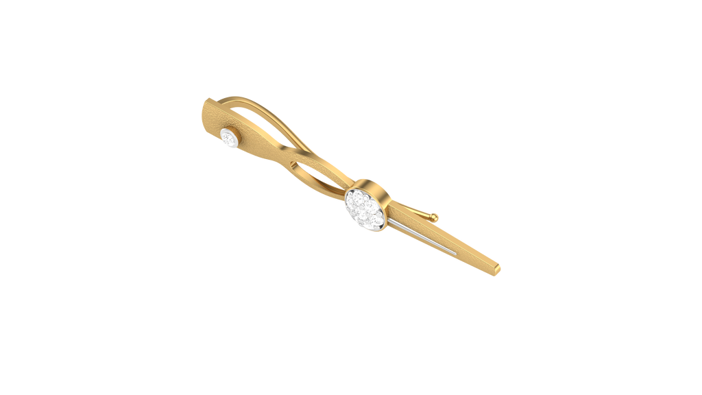 Classic Tie Pin for Men – Elegant Minimalist Tie Bar | CAD File Studio